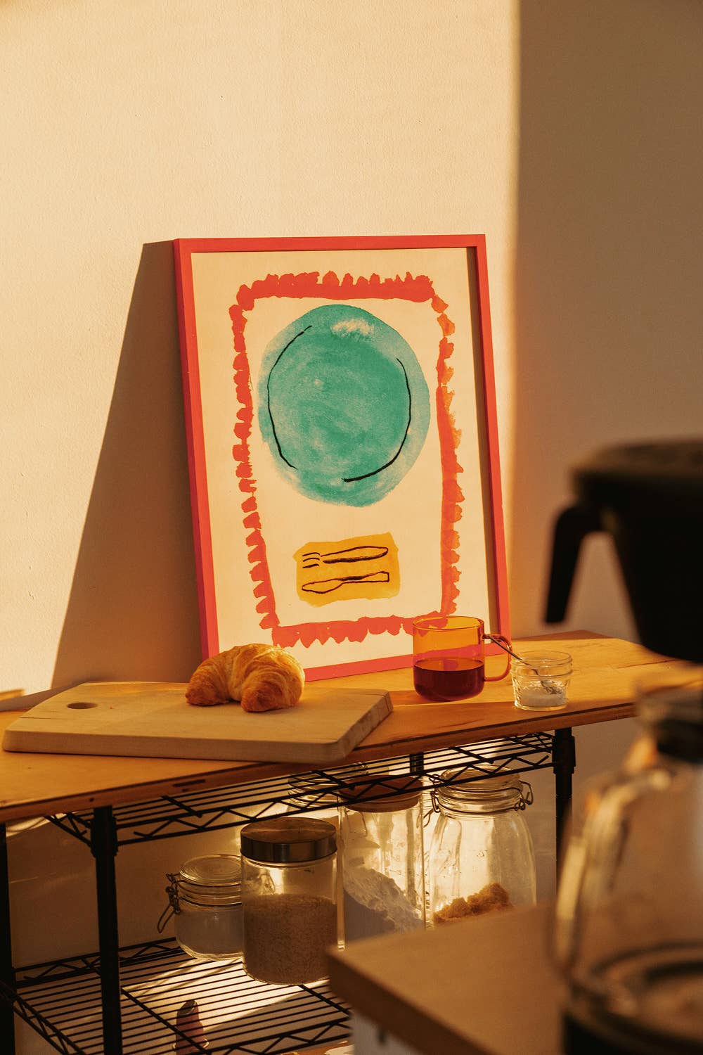 "Abstract Placemat" Art Print