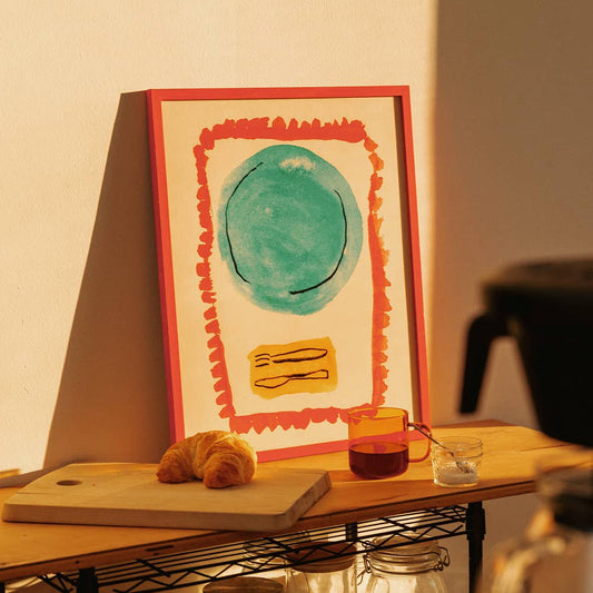 "Abstract Placemat" Art Print