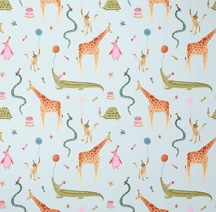 Party Animal Wrapping Paper