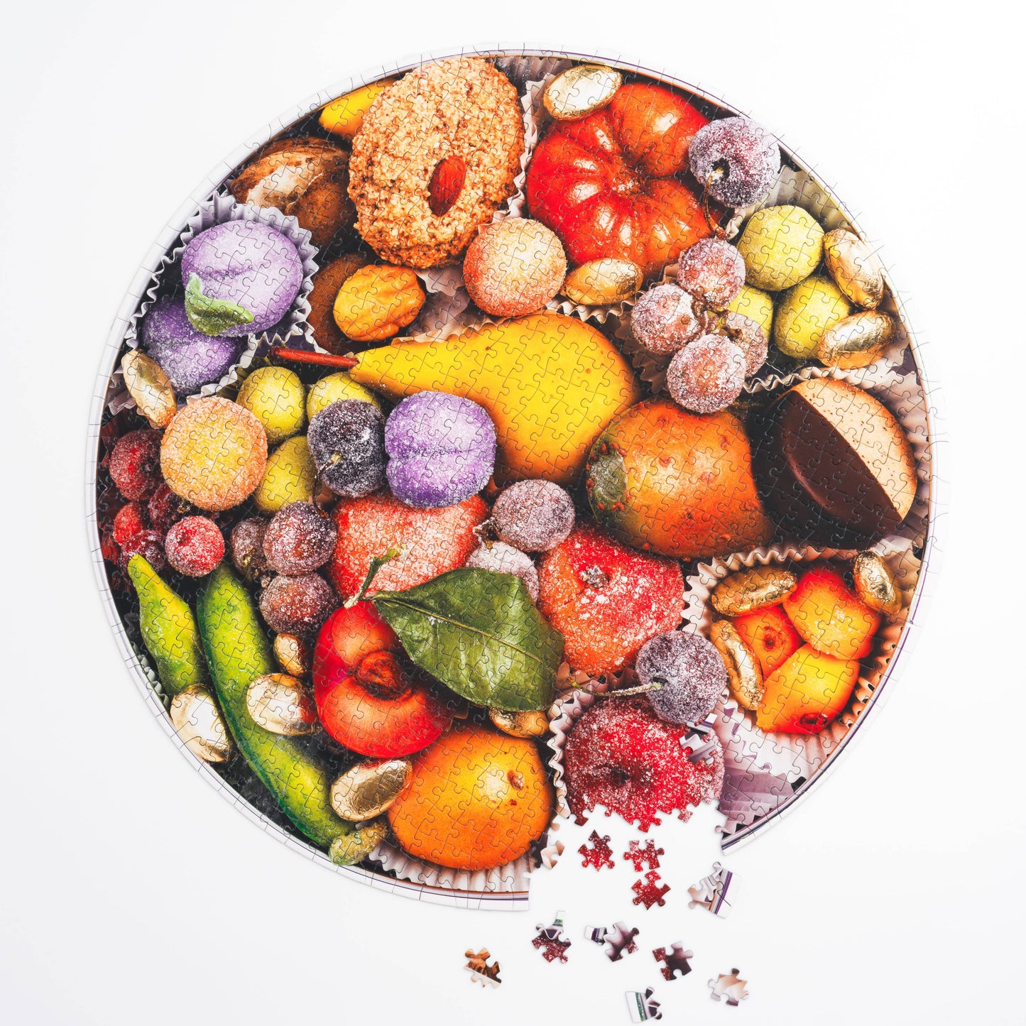 Sugarplum Cookie Tin Puzzle