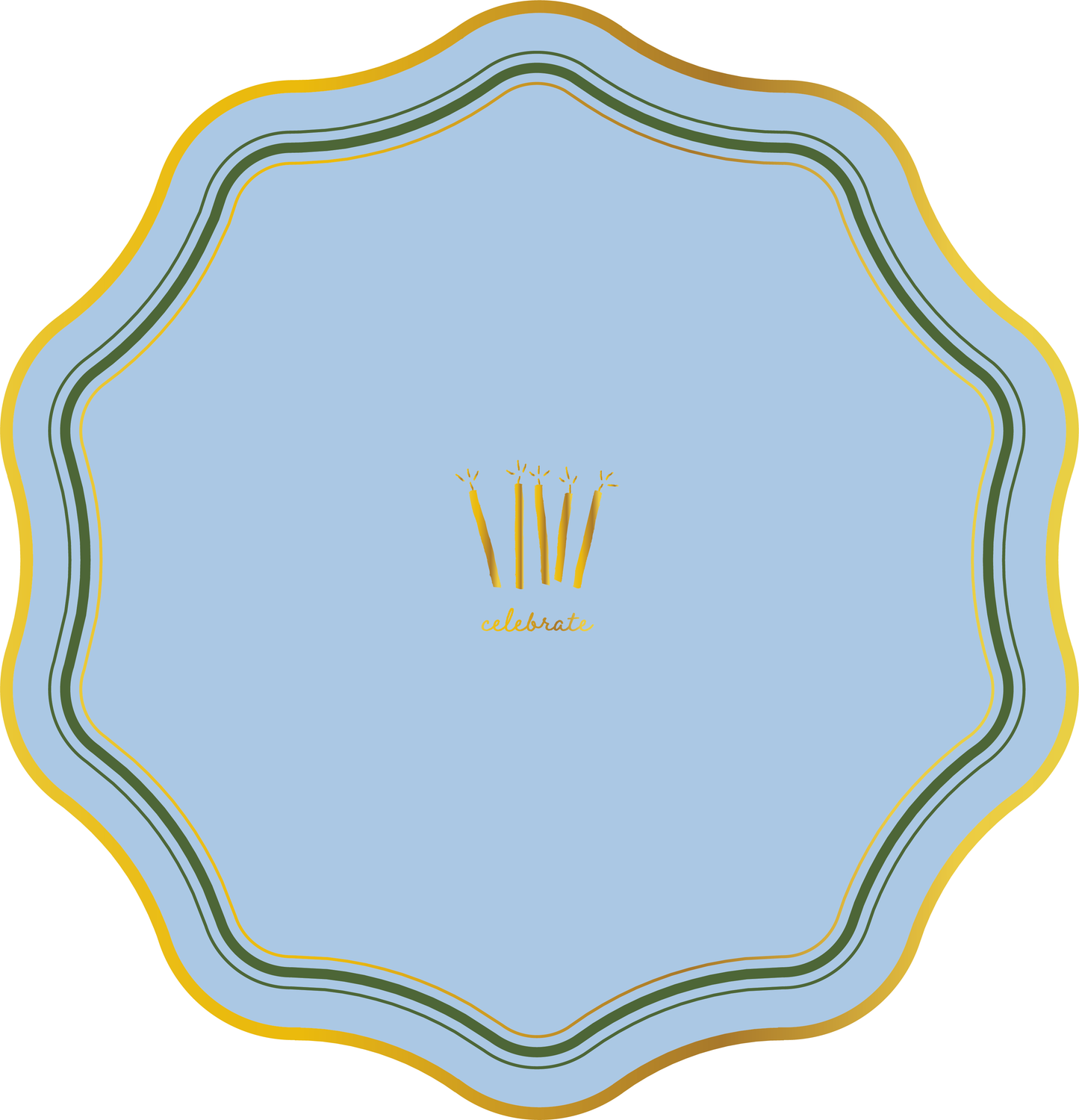 Celebrate Party Plates