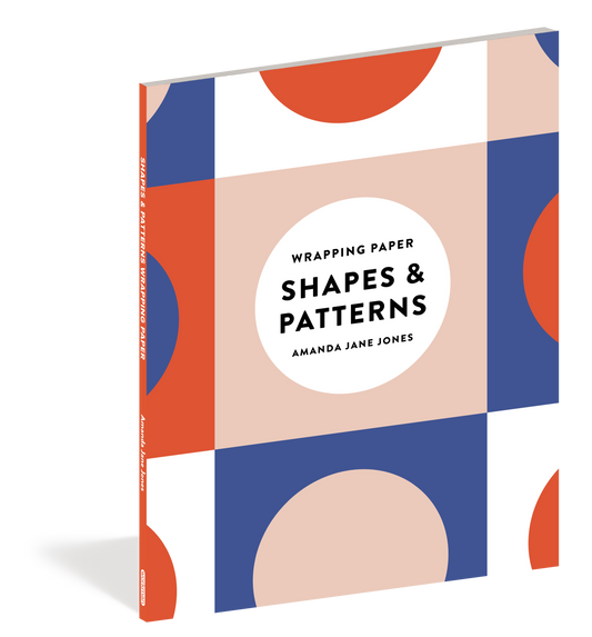 Amanda Jane Jones Wrapping Paper: Shapes and Patterns