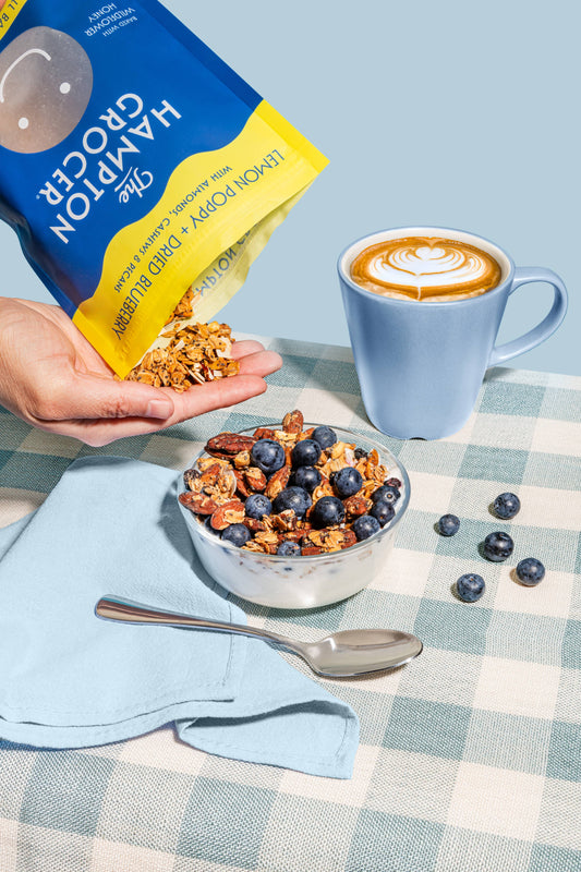 Lemon + Dried Blueberry Granola