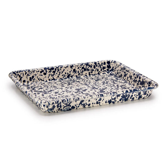 Small Splatter Rectangle Tray