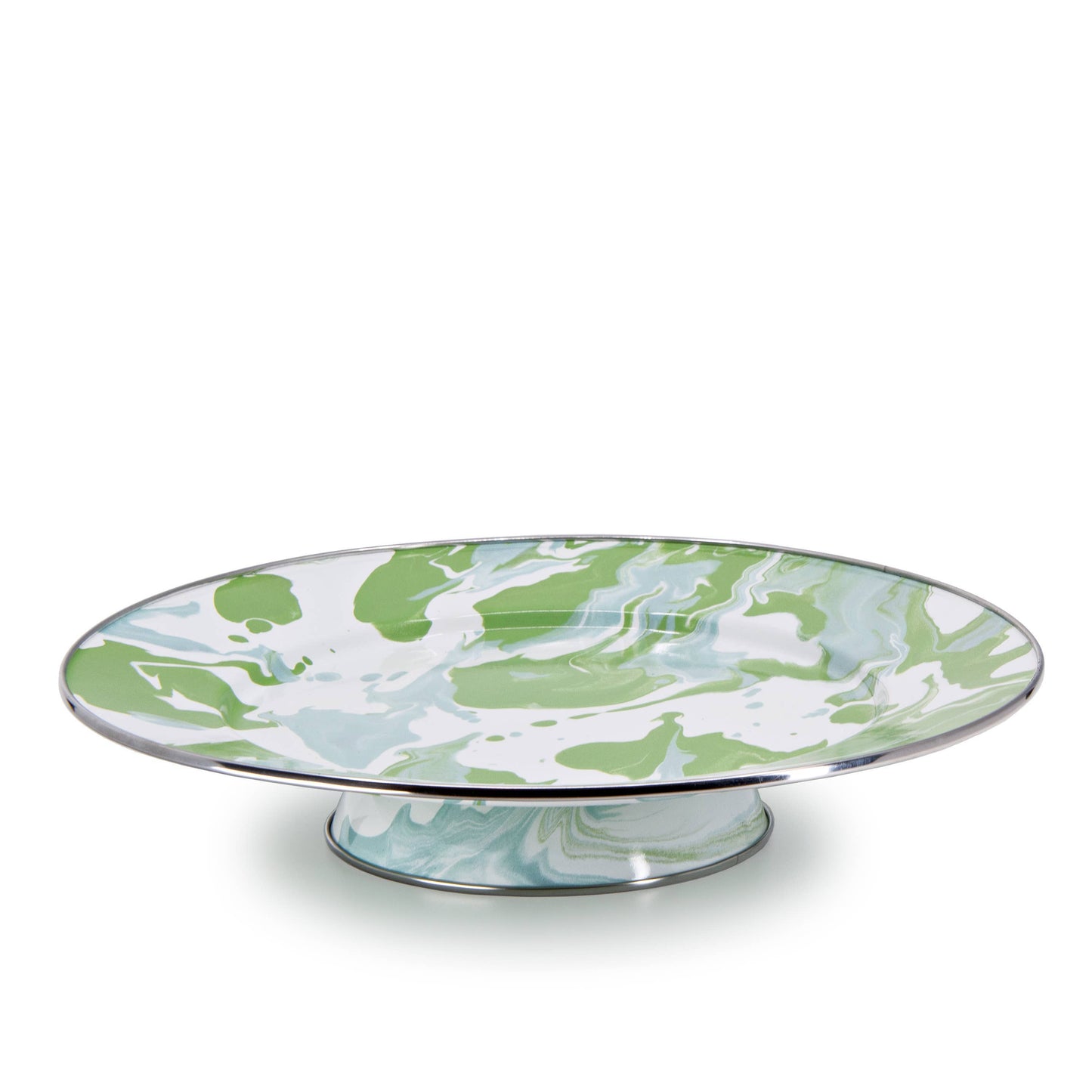 Enamelware Modern Monet Cake Plate