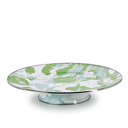 Enamelware Modern Monet Cake Plate