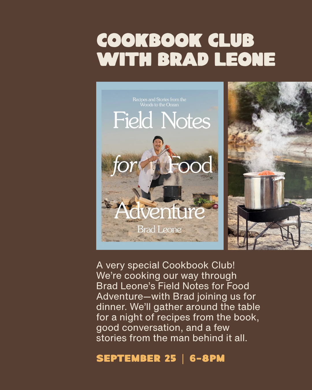 Cookbook Club: Field Notes for Food Adventure with Brad Leone