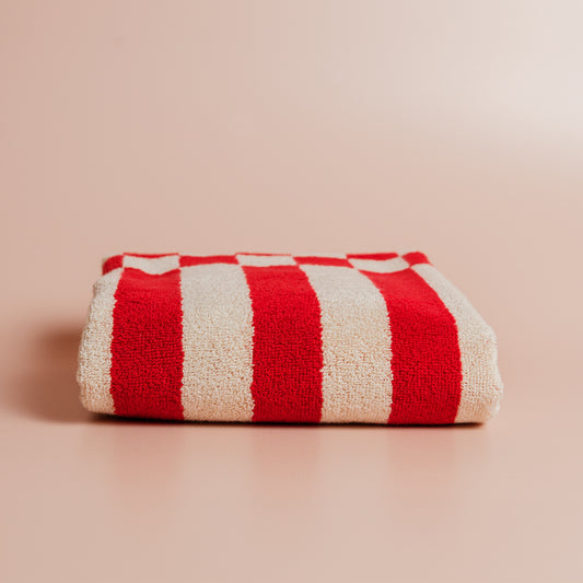 Red Clubhouse Towel