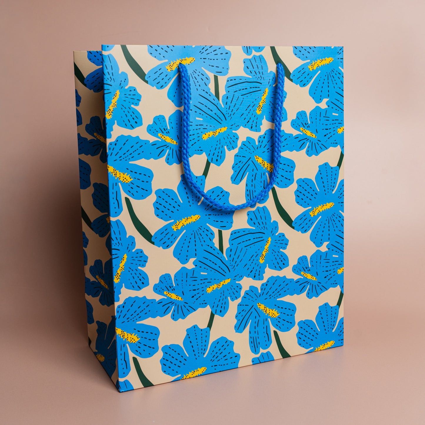 Hibiscus large gift bag