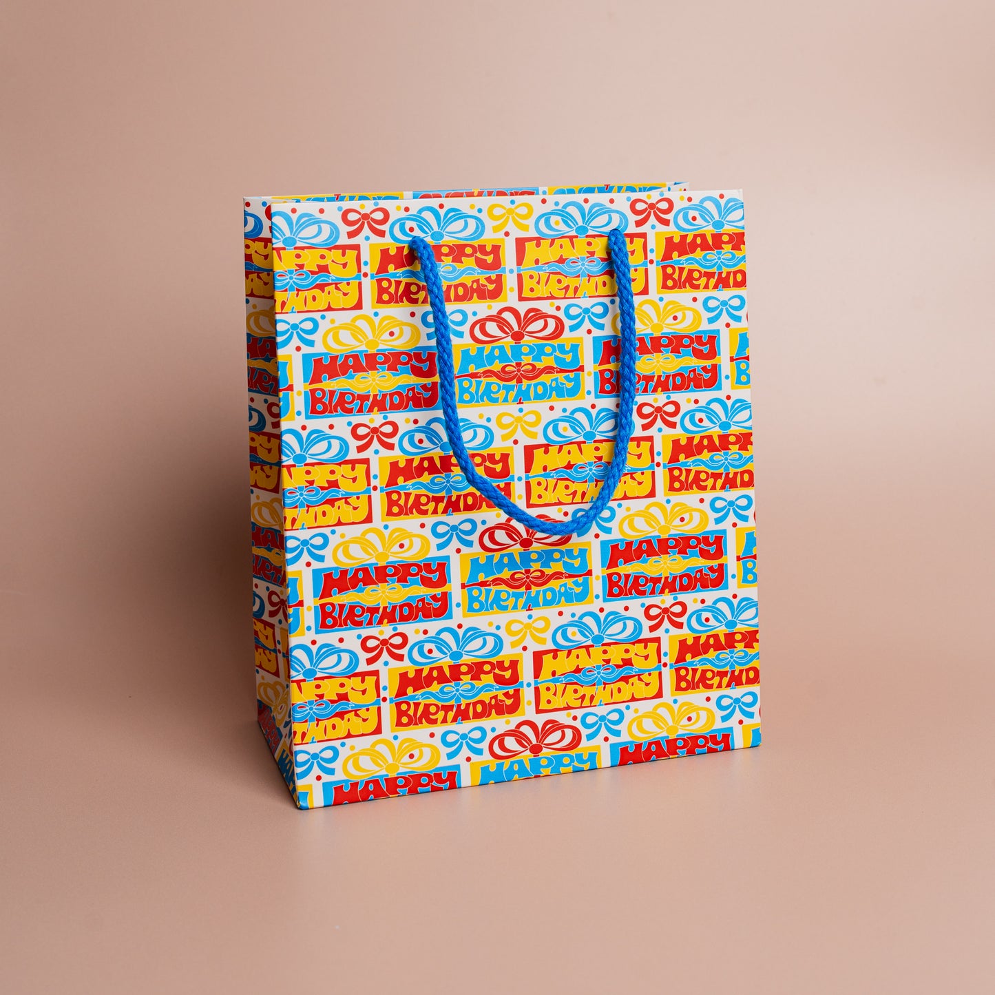Happy Birthday Presents medium gift bag