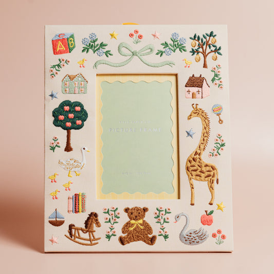 Storybook Embroidered Picture Frame