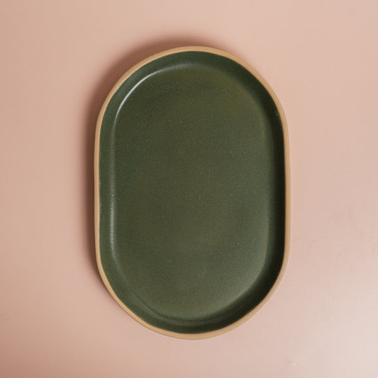 Large Ceramic Serving Tray
