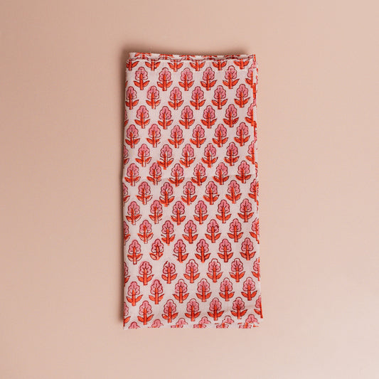 Bougainvillea Pink Table Napkins - S/4