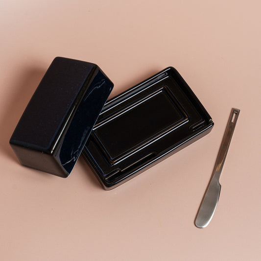 Butter Dish - Blue Jeans