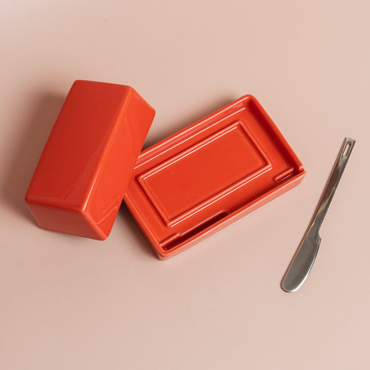 Butter Dish - Carrot