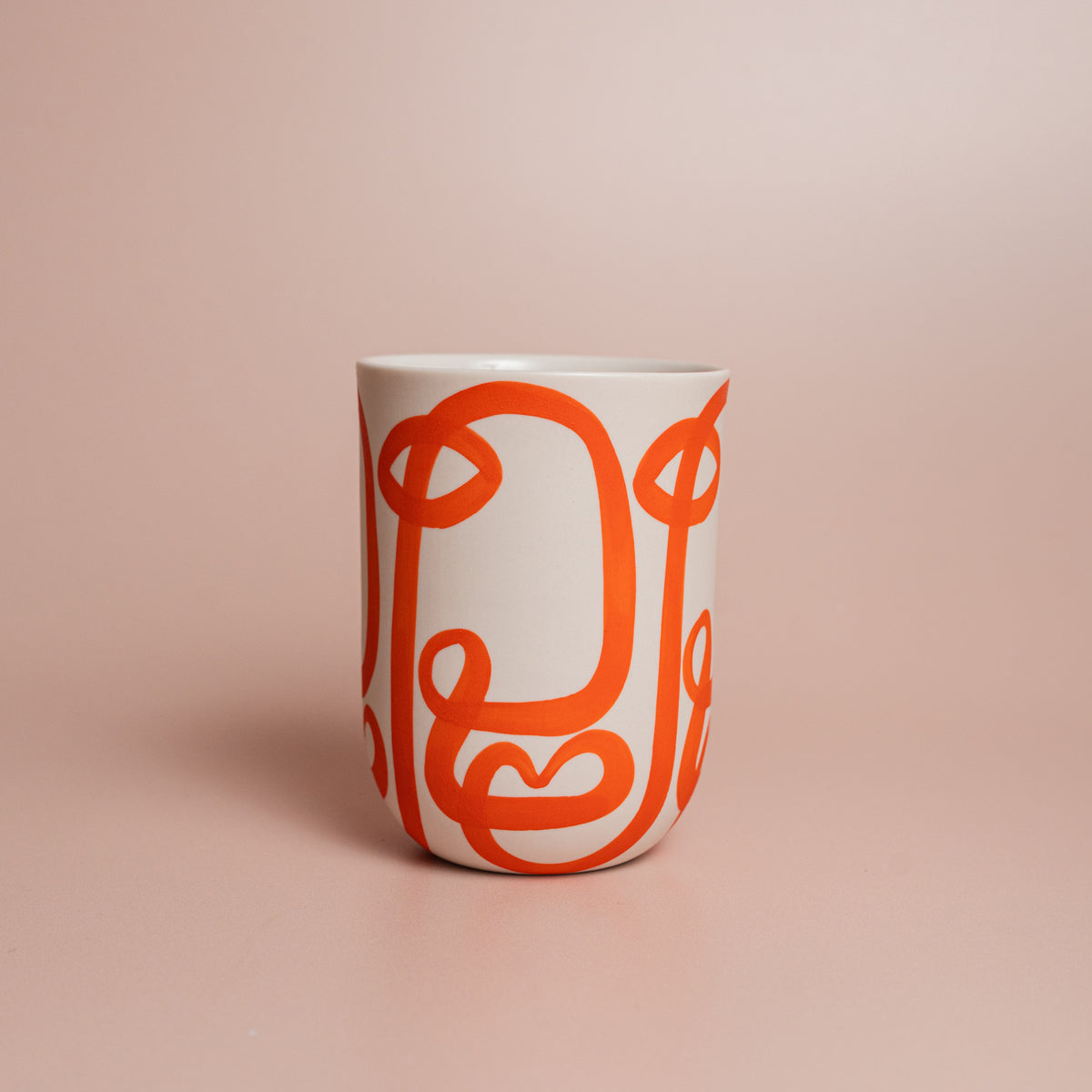 Cara Coffee Cup: Poppy Red