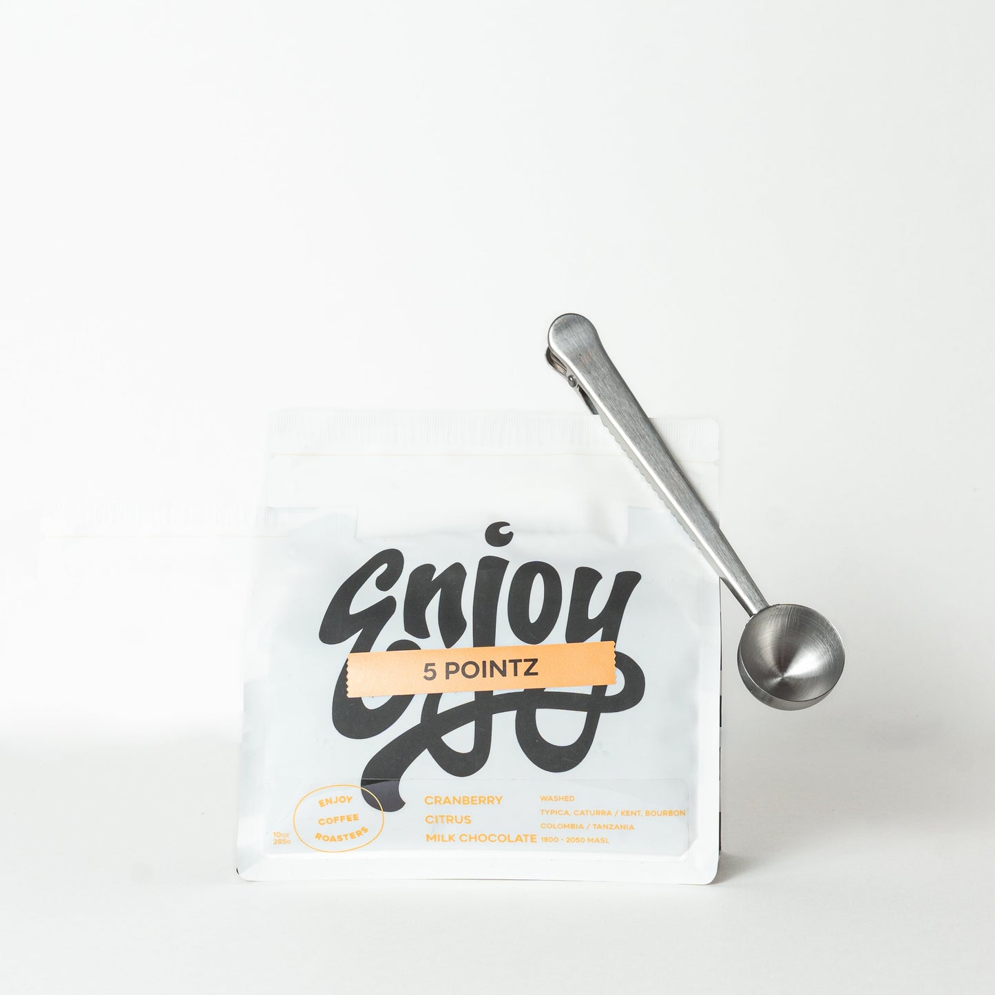 Stainless Steel Coffee Spoon and Bag Clip