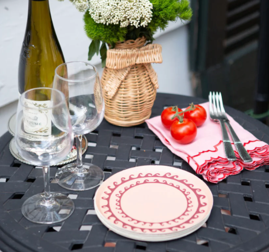 Breaker Hors d'Oeuvres Plate Set