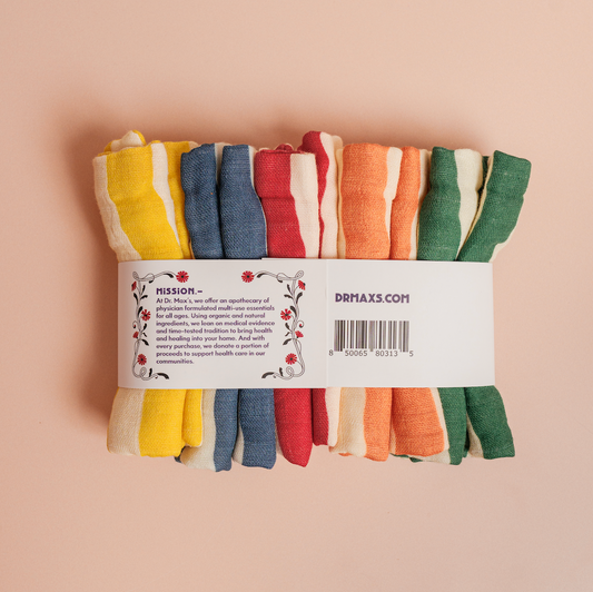 Stripe Wash Cloths S/5