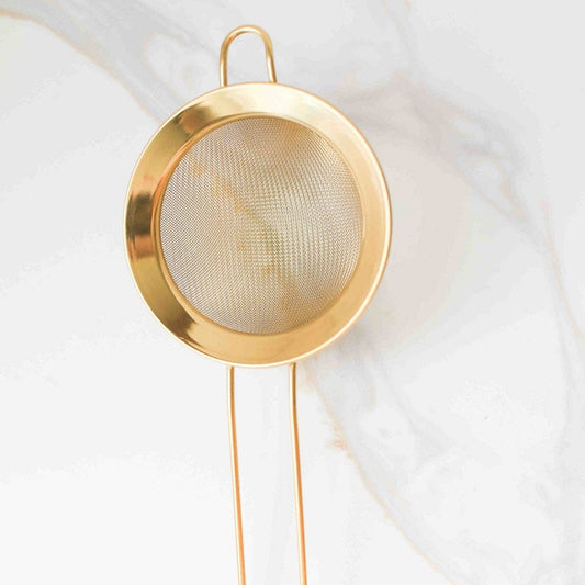 Gold Mesh Strainer Sifter