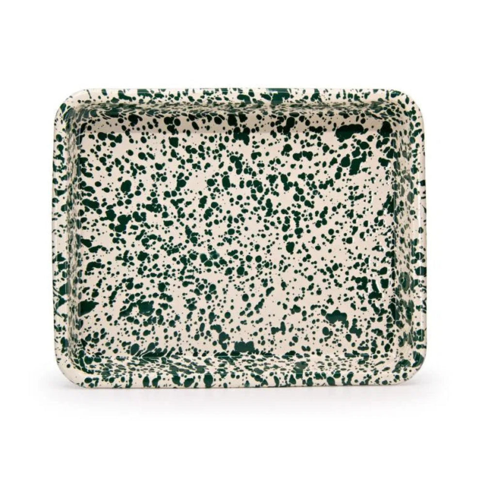 Small Splatter Rectangle Tray