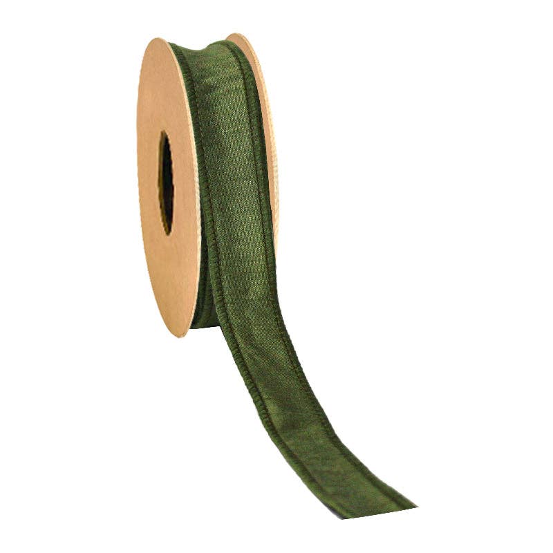1" Wired Dupioni Ribbon | 10 Yards