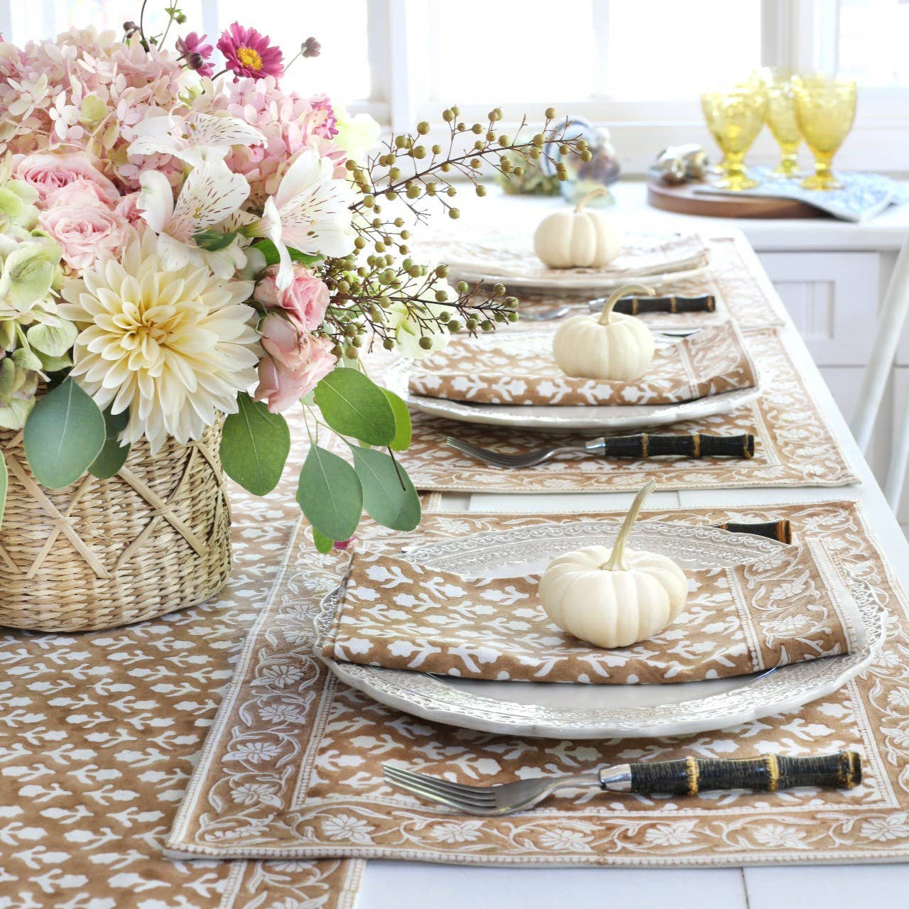 Charlotte Caramel Placemat
