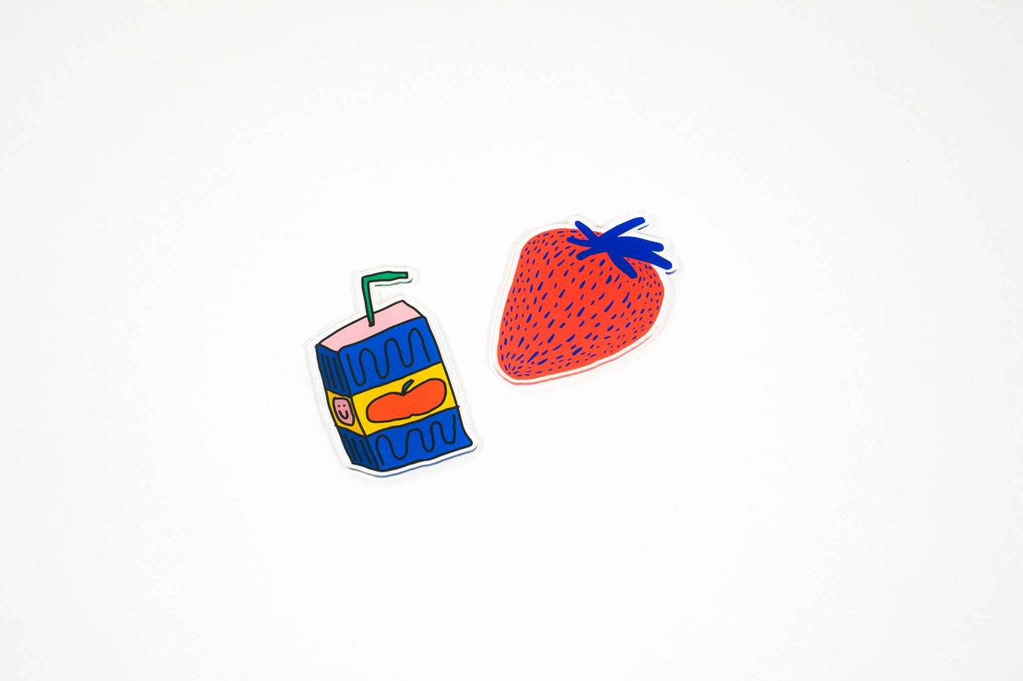 Juice Box Recycled Acrylic Fridge Magnet