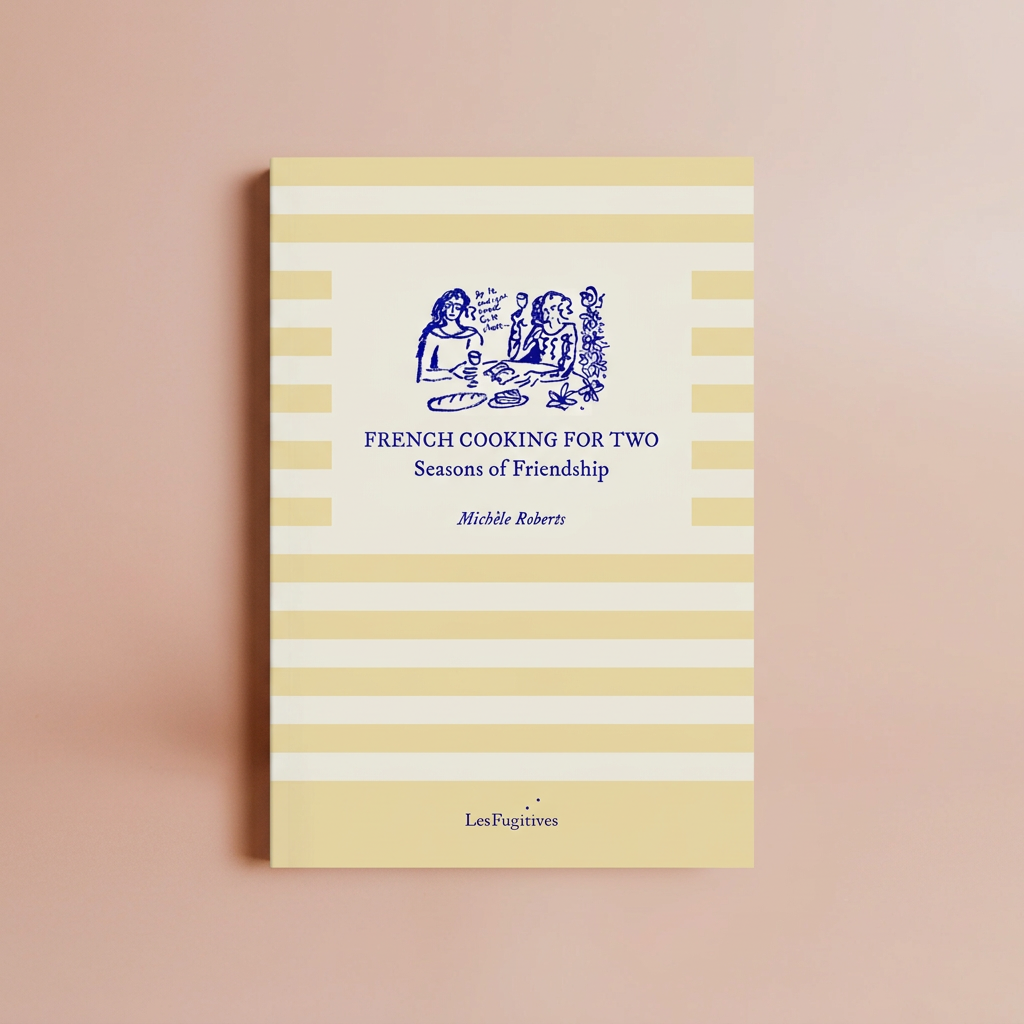 French Cooking for Two paperback on the standard blush-peach background