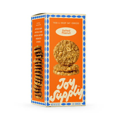 Thin & Crisp Oat Cookies, Salted Peanut