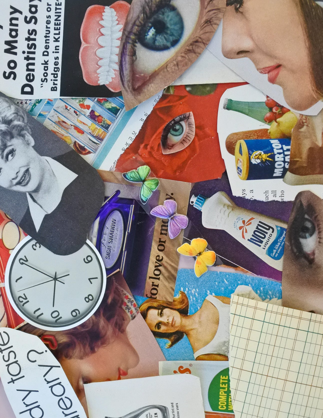 Mini Vintage *Mystery* Ephemera Craft Kit