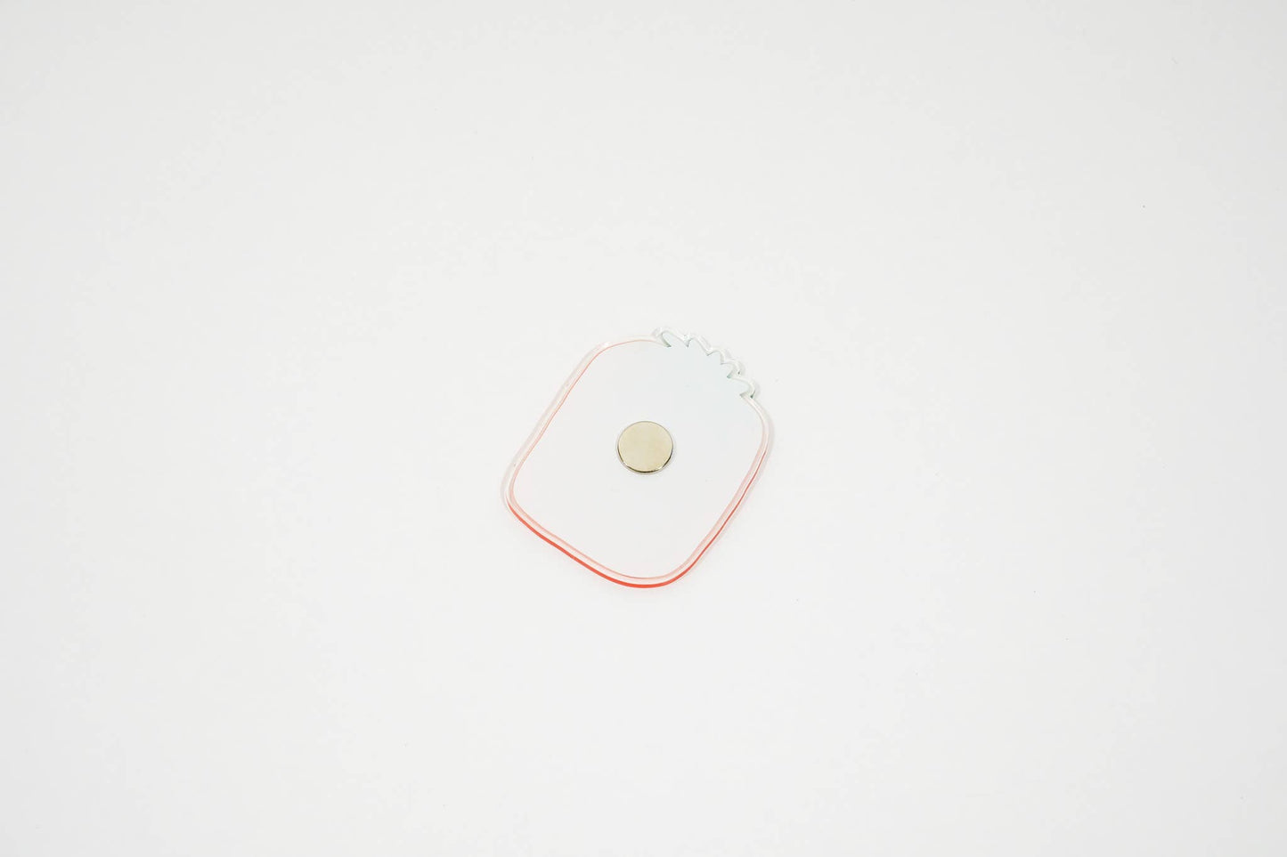 Tomato recycled acrylic fridge magnet