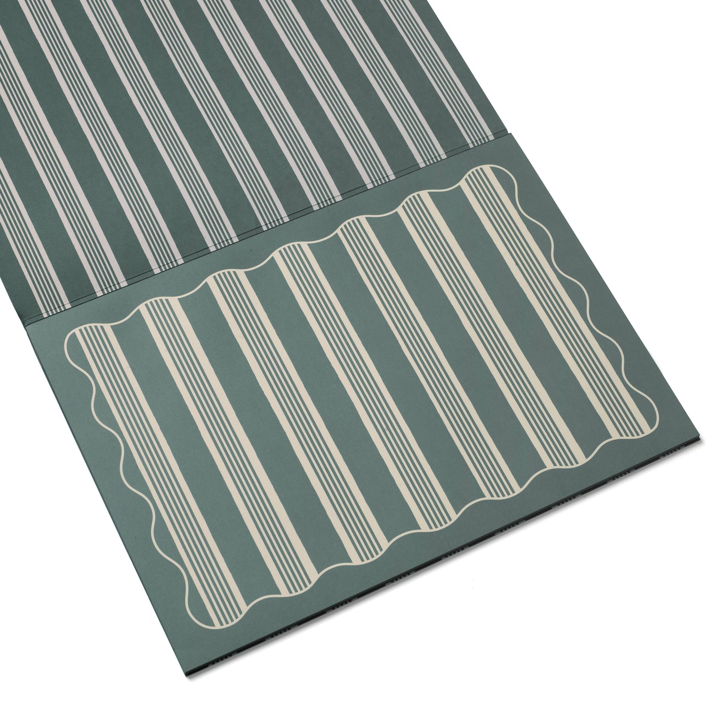 Stripes & Bites Paper Placemat Pad