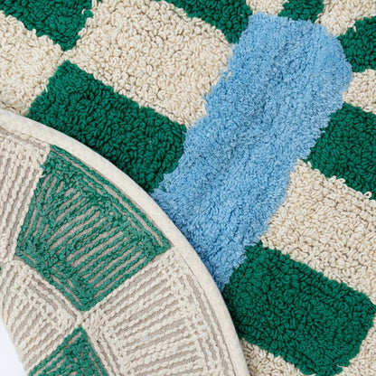 Green Rita Bathmat