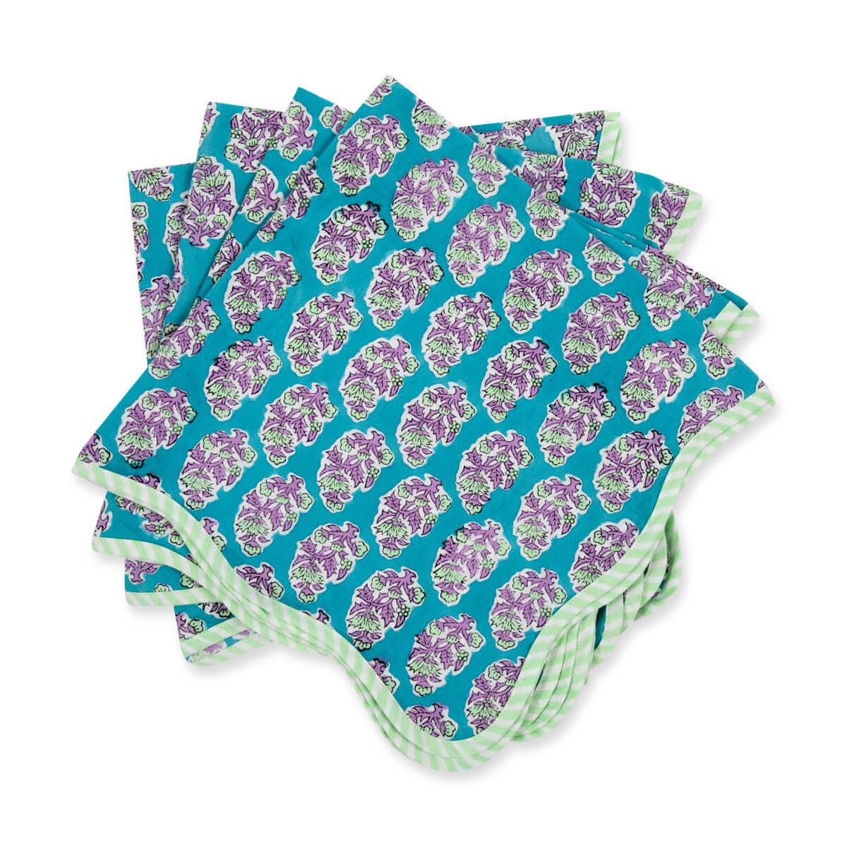 Mimi Blockprint Napkins - S/4