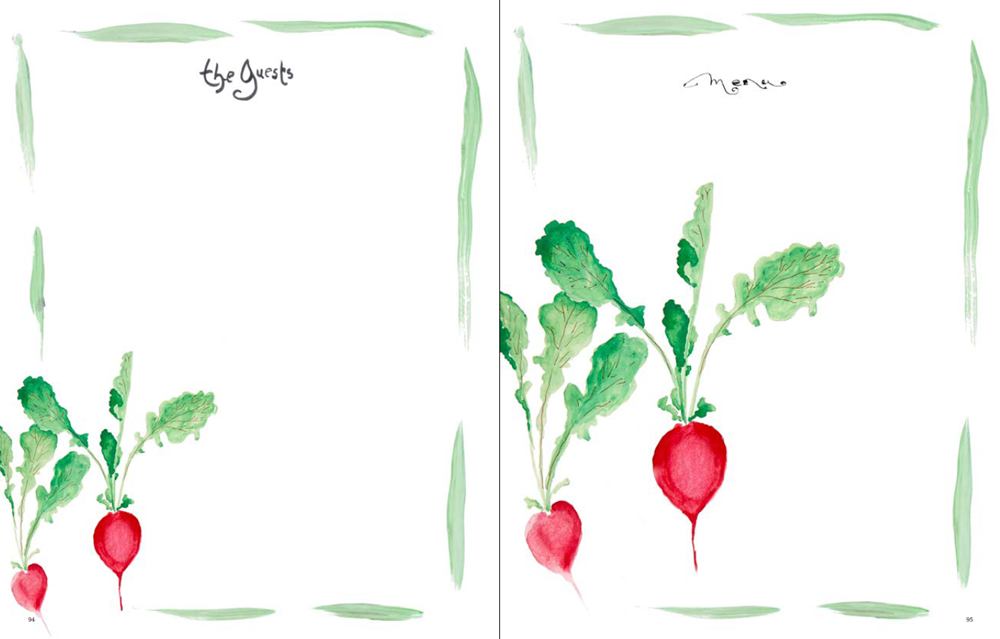 Menus: A Book for Your Meals and Memories by Jacques Pépin