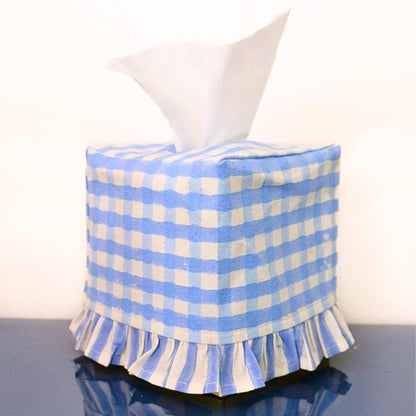 Ruffle Tissue Box Cover