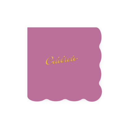 Peony Celebrate Cocktail Napkins