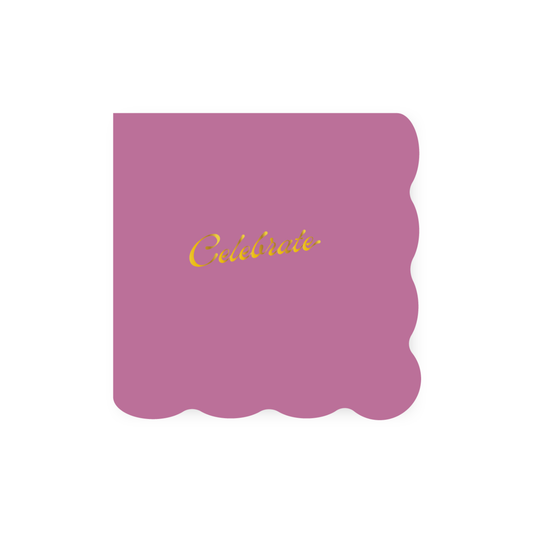 Peony Celebrate Cocktail Napkins