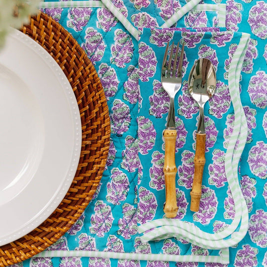 Mimi Blockprint Napkins - S/4