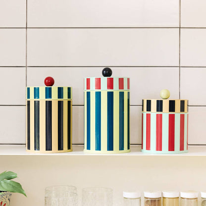 Short Stripe Canister