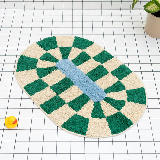 Green Rita Bathmat