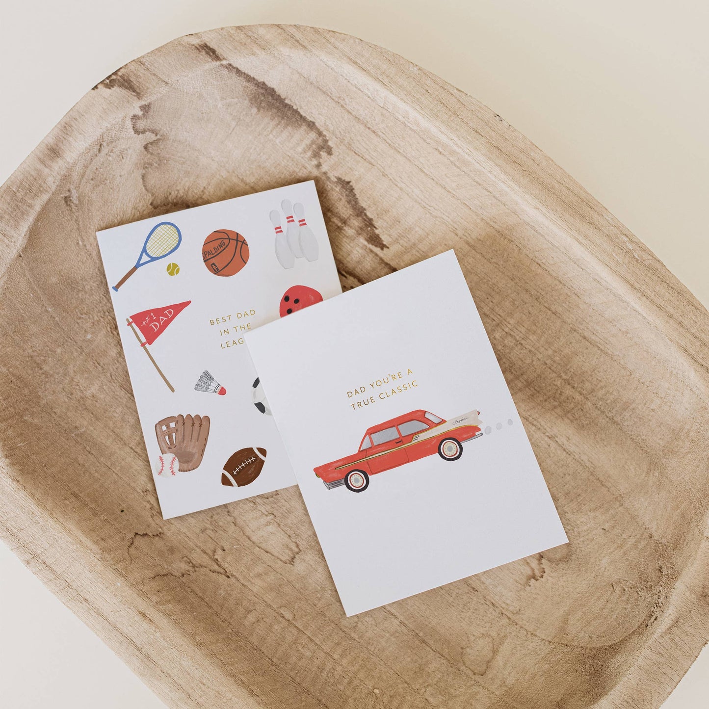 Dad Classic Car Card