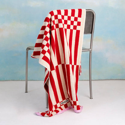 Red Clubhouse Towel