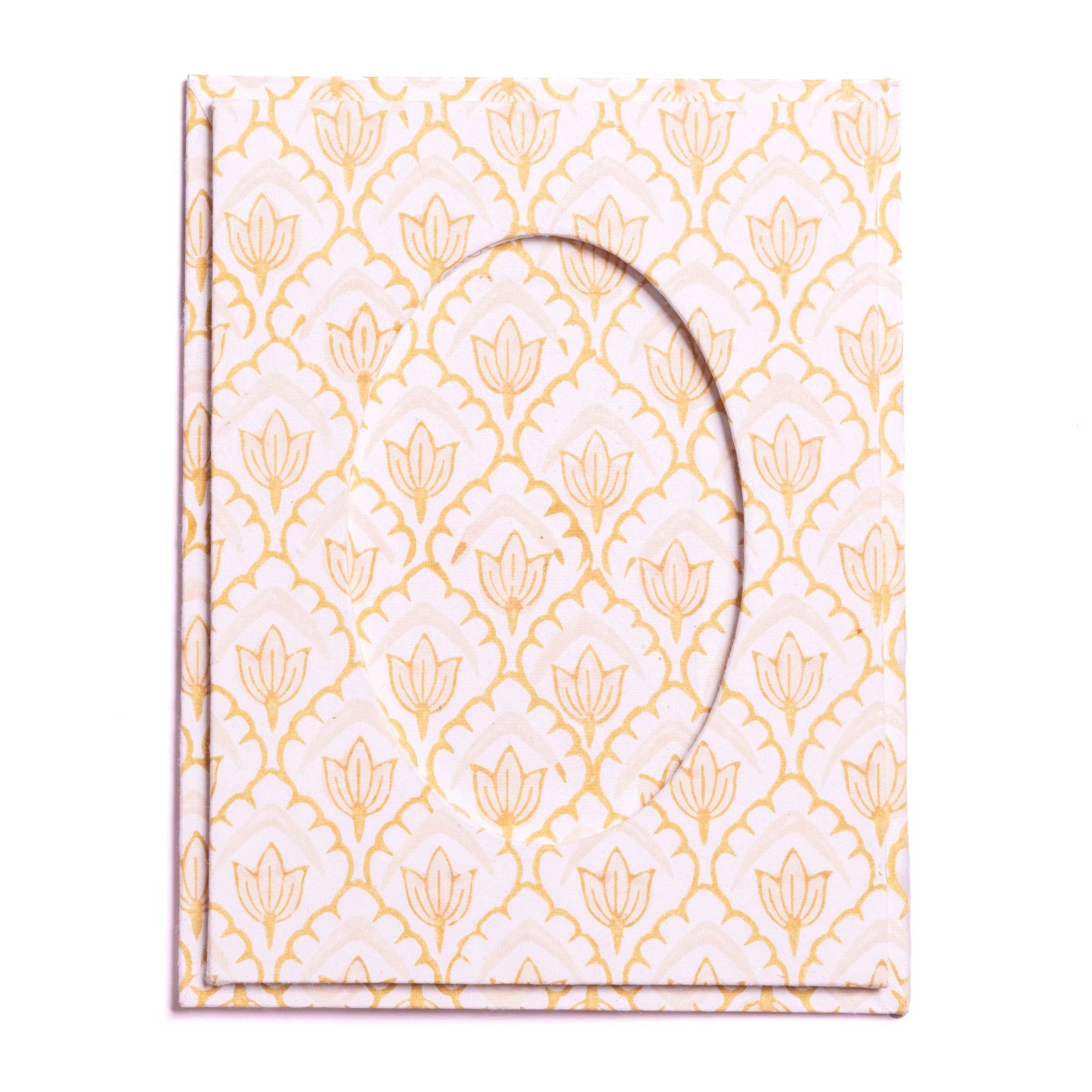 Blockprint Tulip Picture Frame