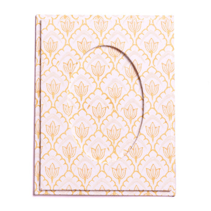 Blockprint Tulip Picture Frame