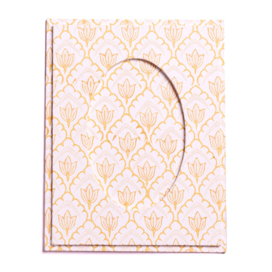 Blockprint Tulip Picture Frame