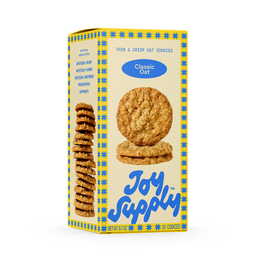 Thin & Crisp Oat Cookies, Classic Oat