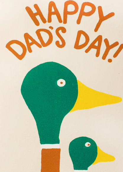 Father's Day Duck Card