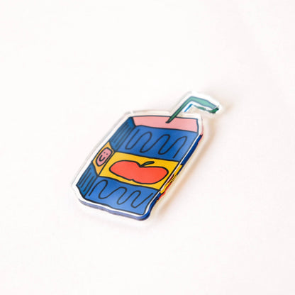 Juice Box Recycled Acrylic Fridge Magnet